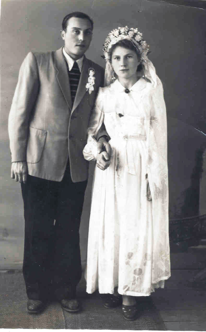 1957. Свадебное фото